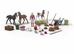 Schleich Horse Club Adventskalender 2025 - Weihnachtswunder Fohlenaufzucht
