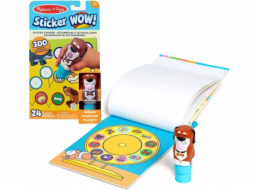 Spinmaster Melissa & Doug - Sticker WOW! Hund Aufkleberstempel & Block