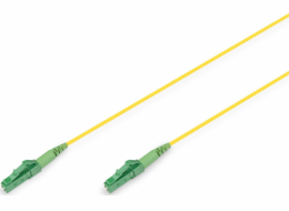 Digitus Glasfaser-Simplex-Patchkabel, Singlemode, LC/APC - LC/APC (gelb, 10 Meter)