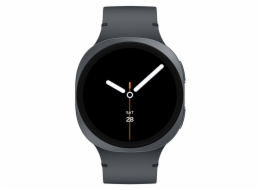 Samsung Galaxy Watch8 (dunkelgrau, 44 mm, LTE, Sport Band M/L)