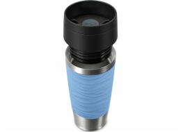 Emsa TRAVEL MUG Waves Thermobecher (hellblau/edelstahl, 0,36 Liter)