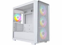 Montech X5M  (weiß, Tempered Glass)