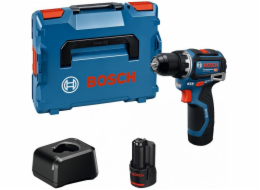 Bosch Powertools Akku-Bohrschrauber GSR 12V-32 Professional, 12Volt (blau/schwarz, 2x Li-Ionen Akku 2,0Ah, L-BOXX)