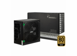 Inter-Tech HA-850BA4 (černá, 1x 12pinový výkonný grafický procesor, 3x PCIe, správa kabelů, 850 wattů)