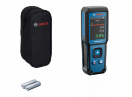 Bosch Powertools Holzfeuchtemesser GMM 1-15 Professional (blau/schwarz, 2x Batterien, Tasche)