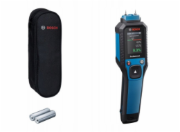Bosch Powertools Holzfeuchtemesser GMP 2-15 Professional (blau/schwarz, 2x Batterien, Tasche)