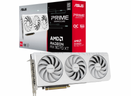 Asus Radeon RX 9070 XT PRIME WHITE OC Edition (weiß, RDNA4, GDDR6, 3x DisplayPort, 1x HDMI 2.1)