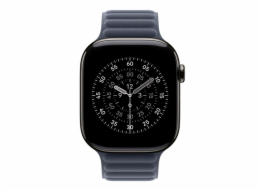 Apple Tmavě modrý magnetický řemínek pro pouzdro o průměru 46 mm - velikost S/M