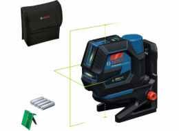 Bosch Powertools Akku-Kombilaser GCL 12V-50-22 CG Professional (blau/schwarz, grüne Laserlinien und Lotpunkte, inkl. Drehhalterung RM 20)