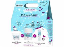 Floslek Dárková sada FLOSLEK pro zimní péči (zimní ochranný krém 50 ml + ochranný krém v tyčince 20 g + ochranná rtěnka SPF 20 4 g)