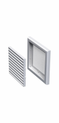 Ventilační mřížka se síťovinou HAUSHALT MV 100S