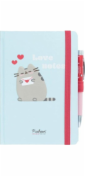 Pusheen Pusheen - Zápisník + pero s baterkou z kolekce Purrfect Love