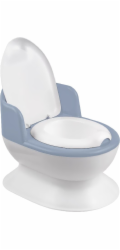 Media Rodzina Dětský toaletní stolek bílý/modrý