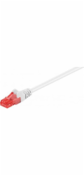 Goobay Wentronic Goobay CAT 6 patch kabel, U/UTP, bílý, 7,5 m - měděně měděný CCA (68638)