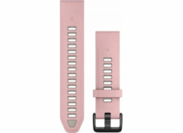 Garmin Garmin QuickFit-Armband 20 mm silikonový Dust Rose/Nebelgrau
