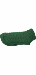 Lalazoo Svetr pro psy ZOLUX JACQUARD, velikost 25, zelený