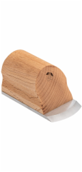 Kirschen Handhobel Flatfix 95x50x4,5 mm rund