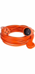 VERTEX PZO10M3x2.5POM Navíjecí prodlužovací kabel 10 m oranžový