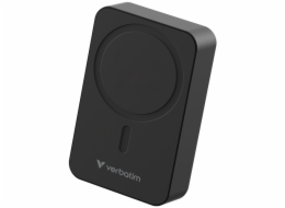 Verbatim Bezdrátová magnetická powerbanka Charge 'n' Go Essentials 20000mAh USB-C PD 3.0, černá
