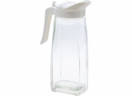 Skleněná konvice na čaj i vodu 1,5 l bílá KO-024001980bila
