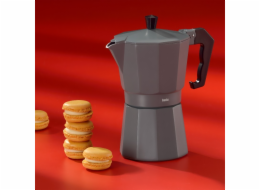 Konvice na espresso tmavě šedá 19,0cm 9,0cm 300 ml KL-10561