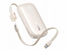 Baseus Powerbanka EnerFill FC21 Qpow 10000mAh 22,5W béžová