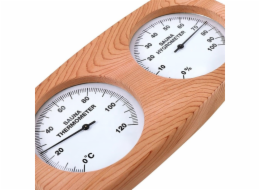 Saunový teploměr s vlhkoměrem FLAMMIFERA AP-030BW