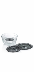 Dóza na potraviny skladovací Aurelia sklo 19 x 9 cm, 1,22l KL-12641