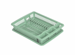 Odkapávač na nádobí plast 46 x 36,5 x 8 cm zelená KO-024001700zele