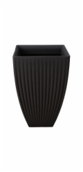 Květináč 40 x 40 x 60 cm černý KO-Y54199190