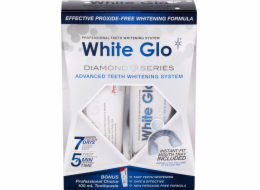 White Glo Bělicí zubní pasta System 100ml + bělicí zubní gel 50ml + zubní kartáč