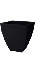 Květináč venkovní žebrovaný 40 cm antracit KO-Y54201730