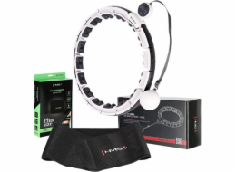 HMS MAGNETICKÁ HULA HOP SADA BÍLÁ HHM16 S HMS COUNTEREM + PÁSKEM BR163 ČERNÁ PRO VELKÉ VELIKOSTI