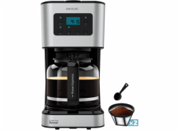 Cecotec Coffee 66 Smart Plus  (černá/nerezová ocel, programovatelné)