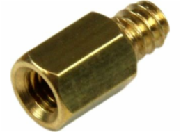 StarTech.com Metal Jackscrew Standoffs #6-32 - Jackscrew standoff - 0.2 in (pack of 50) - SCREWNUTM - Jackscrew standoff - 0.4 cm (balení 50) - pro P/N: PCSCREWKIT
