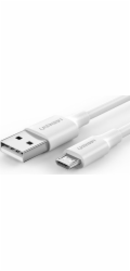 Kabel Ugreen USB-A - microUSB 1,5 m bílý (60142)