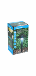 Solární LED lampa zahradní 15x15x38 cm ED-247650