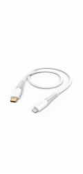 Hama 00201603 nabíjecí kabel, USB-C - Lightning 1,5m bílý