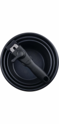 Sada hrnců nerez s nepřilnavým povrchem  Click&Cook 3 ks 16, 18, 20 cm BG-32293-MM