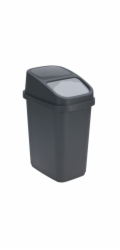 Odpadkový koš výklopný do kuchyně 17 l šedá KO-030002110seda