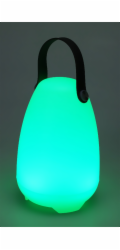 Nabíjecí lampa kempingová venkovní s ovladačem RGB 26 cm KO-CY8001950