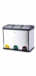 Koš odpadkový pedálový na tříděný odpad 45 L nerez PT-9338