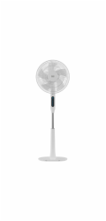 Ventilátor Black+Decker, BXEFP30E, stojanový, LED displej, dotyková obrazovka, 24 rychlostí, 3 režimy, dálkové ovládání, 24 W