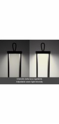 Beper P207ILI100 Rechargeable Lantern Black