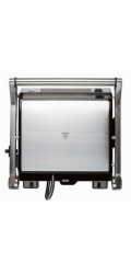 Kontaktní gril elektrický s nepřilnavým povrchem 2000 W Stainless Steel BH-9603