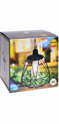 Solární světlo na zahradu závěsné kulatý design KO-795720330kula