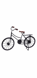 Dekorace stojící BICYKL 47 cm černá KO-A78100010cern