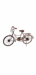 Dekorace stojící BICYKL 47 cm měděná KO-A78100010mede