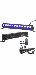 LIGHT4ME DECO BAR 12 RGB světelný pásek LED paprsek pódiové osvětlení světelná dekorace dálkové ovládání 12x3W