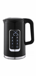 PLATINET RYCHLOVARNÁ KONVICE LCD 1,7L 5 TEPLOT + 450 ML CESTOVNÍ HRNEK, ČERNÁ